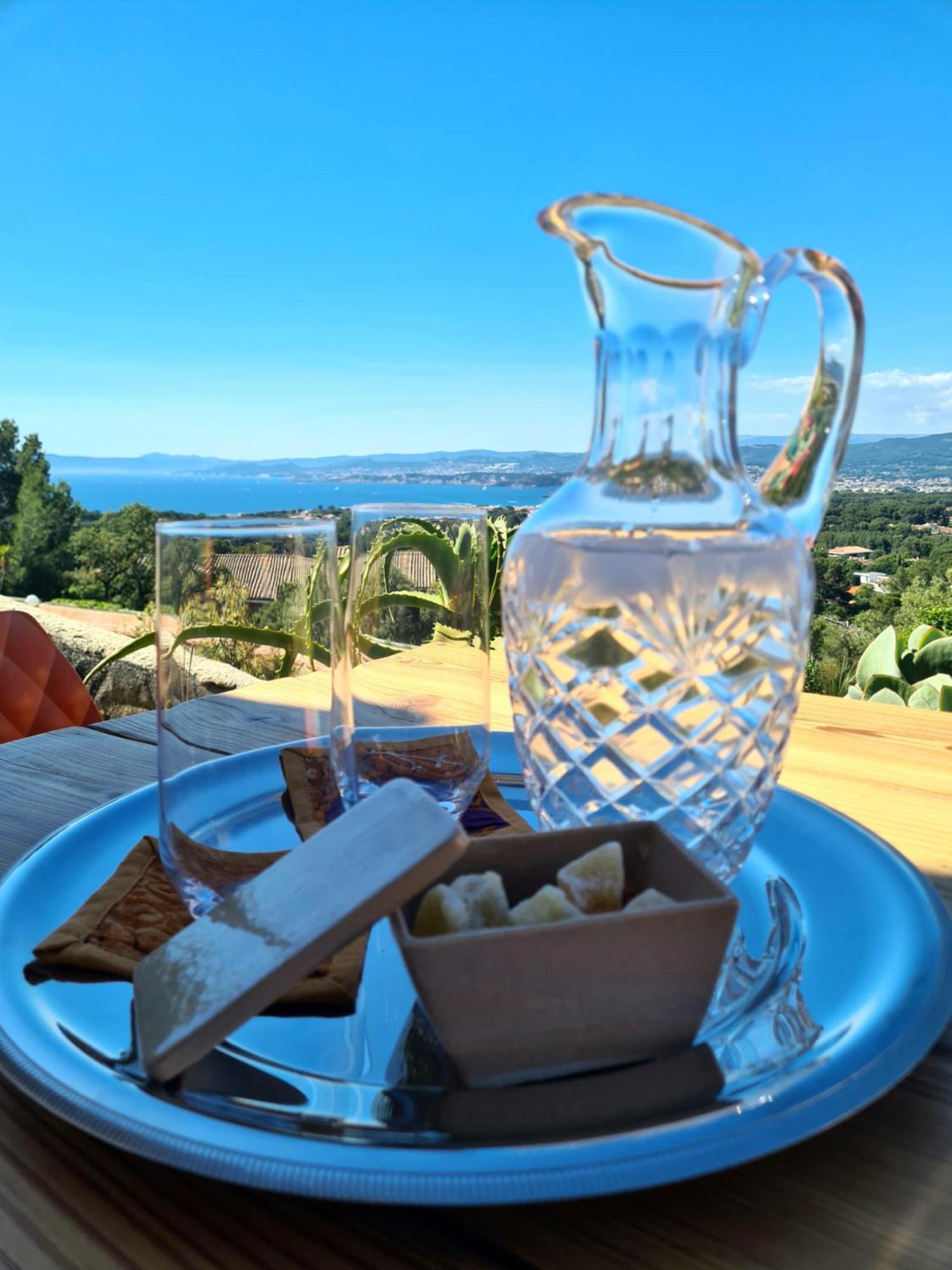 Villa M, Chambres D'Hotes, Vue Mer, Sauna, Piscine A Six-Fours Six-Fours-les-Plages Exteriér fotografie